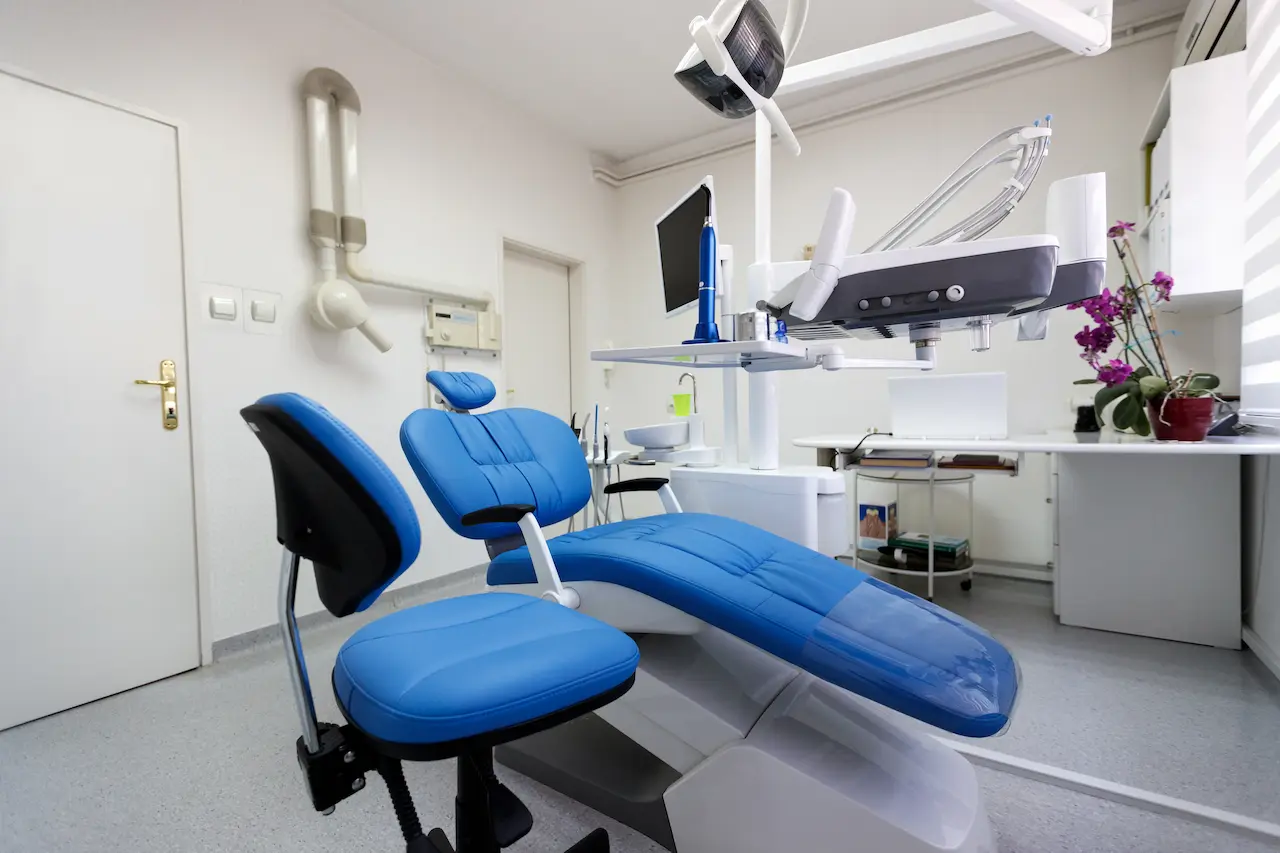 Dental practice room